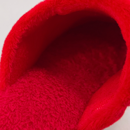 Papuci de casa cu motive Craciun L765rosu [10]