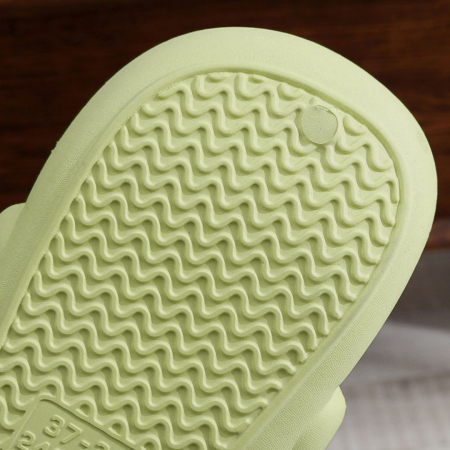 Damă - Papuci de casa draguti in forma de catel 7158verde