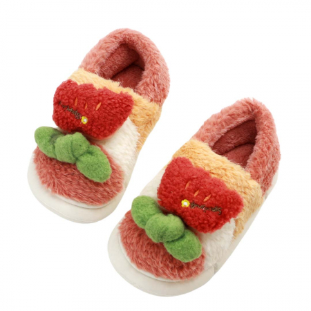 Papuci de casa pufosi 43079D-56rosu [6]