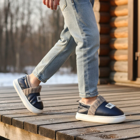 Papuci de casa imblaniti C105gri [6]