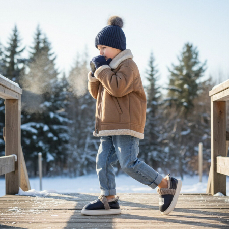 Papuci de casa imblaniti C105gri [10]