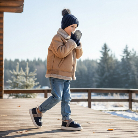 Papuci de casa imblaniti C105gri [11]