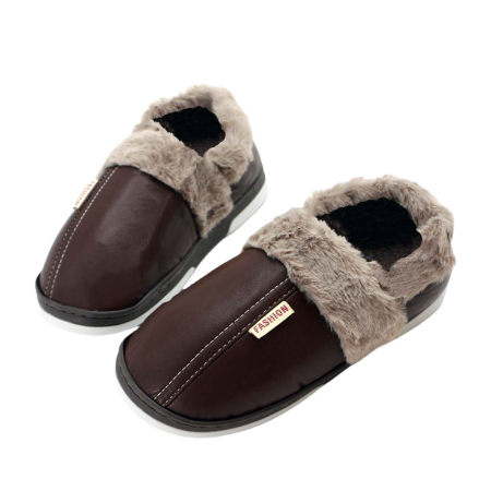 Papuci de casa imblaniti D310maro [6]