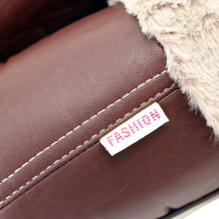 Papuci de casa imblaniti D310maro [7]