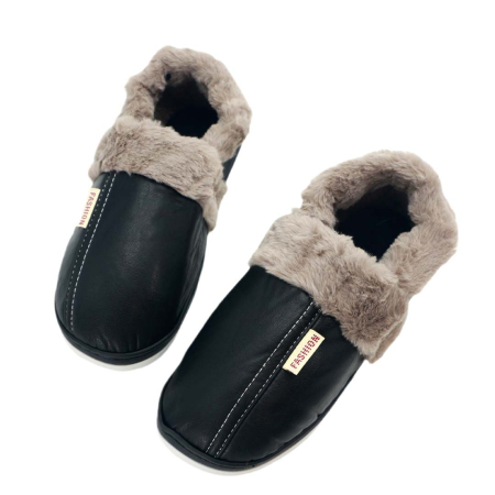 Papuci de casa imblaniti D310negru [8]