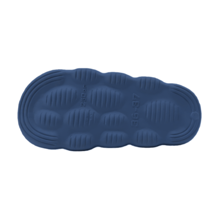 Damă - Papuci de casa pufosi A-813bleumarin