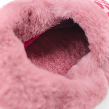 Papuci de casa pufosi L605roz [9]