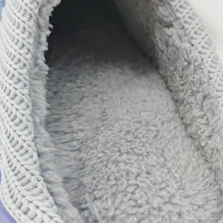 Papuci de casa pufosi A-821albastru [11]