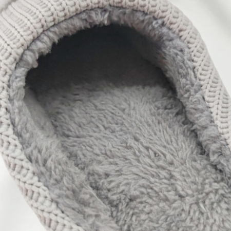 Papuci de casa pufosi A-821gri [11]