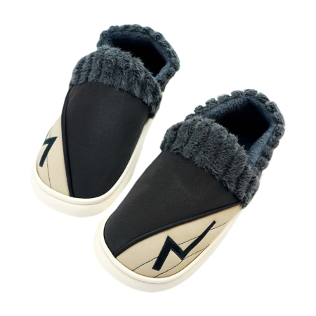 Papuci de casa imblaniti D327gri [7]