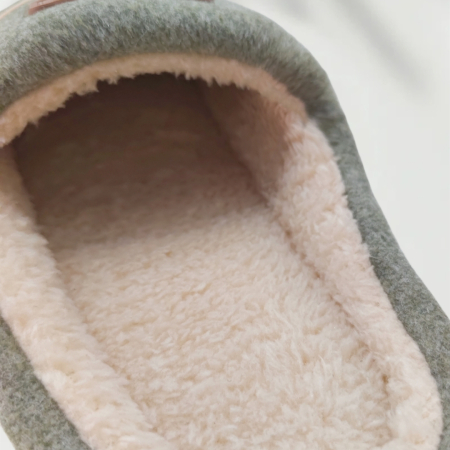 Papuci de casă - Papuci de casa pufosi A-840verde