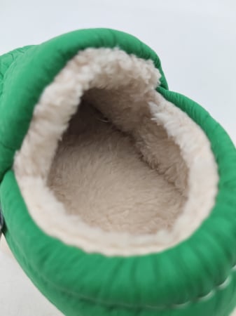 Papuci de casă - Papuci de casa pufosi A611.612verde