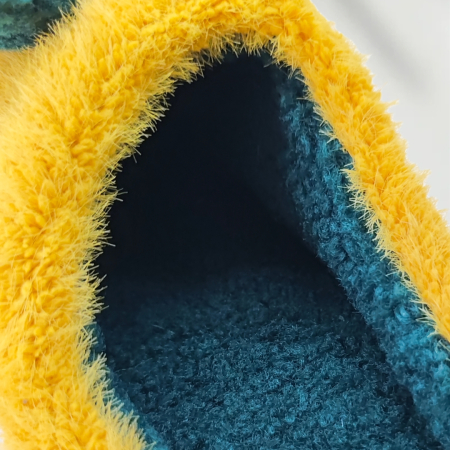 Papuci de casa pufosi F-23galben [7]