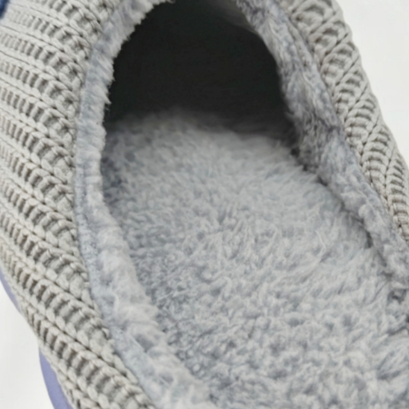 Papuci de casa pufosi A-821bleumarin [12]