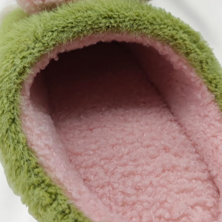 Papuci de casa pufosi F-23verde [7]