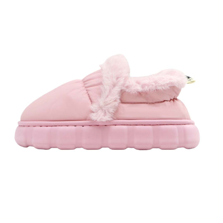 Damă - Papuci de casa imblaniti L639roz