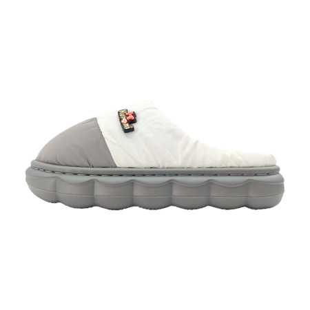 Papuci de casă - Papuci de casa pufosi L666gri