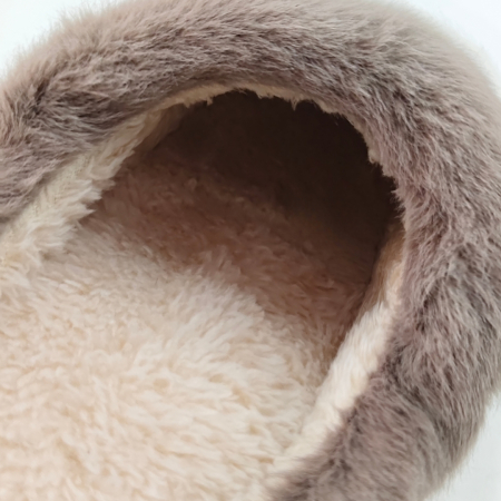 Papuci de casa pufosi L709maro [7]