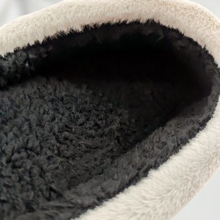 Papuci de casa pufosi L715gri [6]