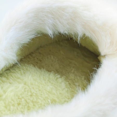 Papuci de casa pufosi si haiosi L635alb [13]