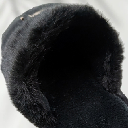 Papuci de casa pufosi WF910negru [11]