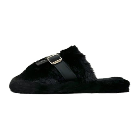 Papuci de casa pufosi WP-8219negru [6]