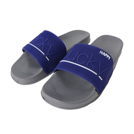 Papuci - Papuci E321bleumarin/gri