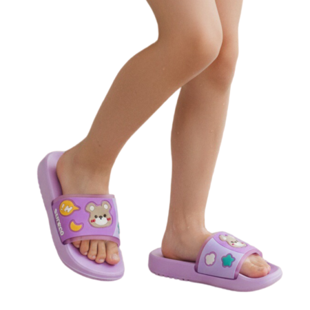 Copii - Papuci veseli F101mov