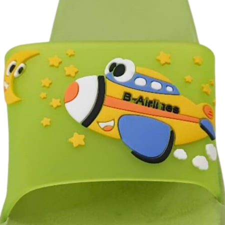 Copii - Papuci veseli F103verde