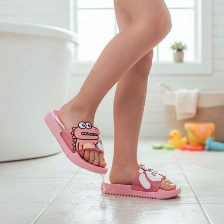 Papuci veseli F107.F108roz [6]
