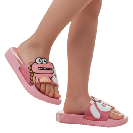 Copii - Papuci veseli F107.F108roz