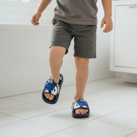 Papuci veseli F107.F108bleumarin [8]