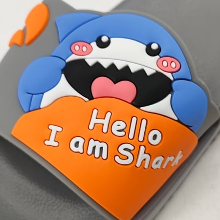 Copii - Papuci veseli F111gri