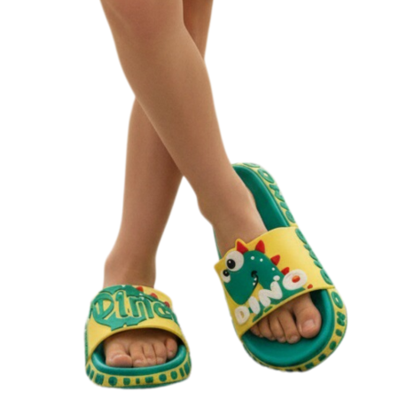 Papuci - Papuci veseli C-1050verde