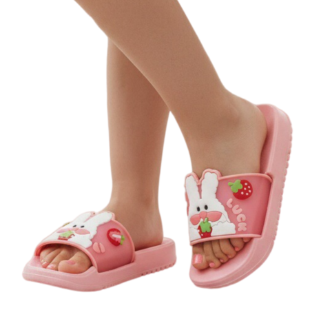 Copii - Papuci veseli F120roz