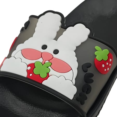 Copii - Papuci veseli F120negru