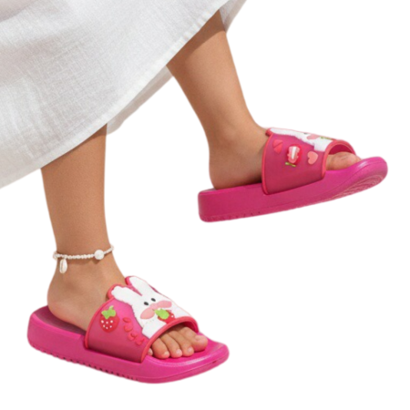 Papuci - Papuci veseli F120fucsia