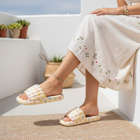 Papuci - Papuci veseli H675bej