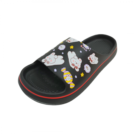 Papuci - Papuci veseli H683negru