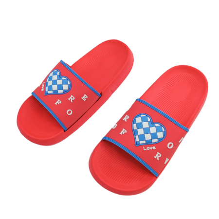 Papuci - Papuci veseli H712rosu