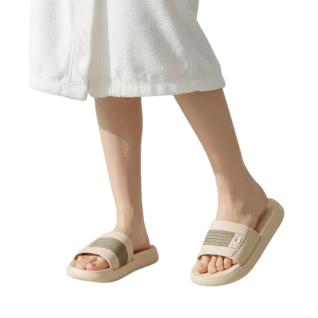 Damă - Papuci veseli H718bej