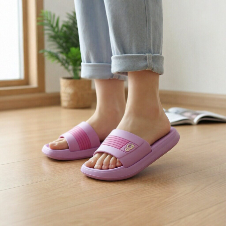 Papuci veseli H718mov [6]