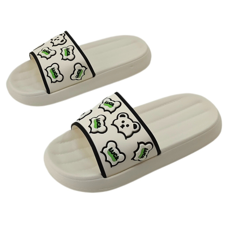 Papuci veseli H725alb [7]