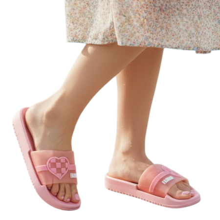 Damă - Papuci veseli H735roz