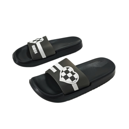 Papuci veseli H735negru [6]