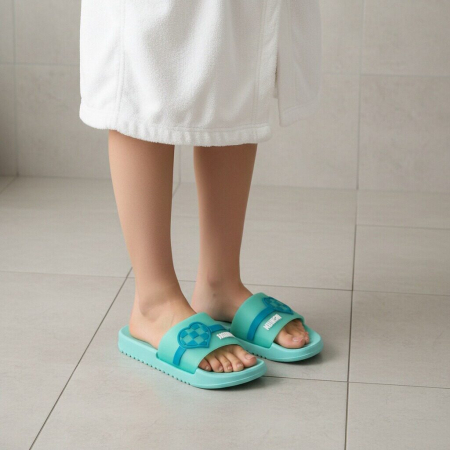 Papuci veseli H735albastru [7]