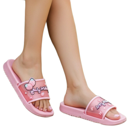 Damă - Papuci veseli H736roz