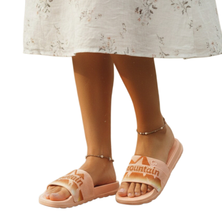 Încălțăminte damă - Papuci veseli H768roz deschis