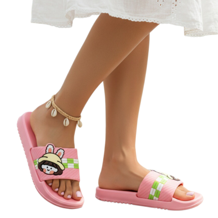 Papuci - Papuci veseli H737roz