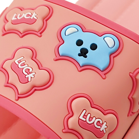 Încălțăminte damă - Papuci veseli H725roz